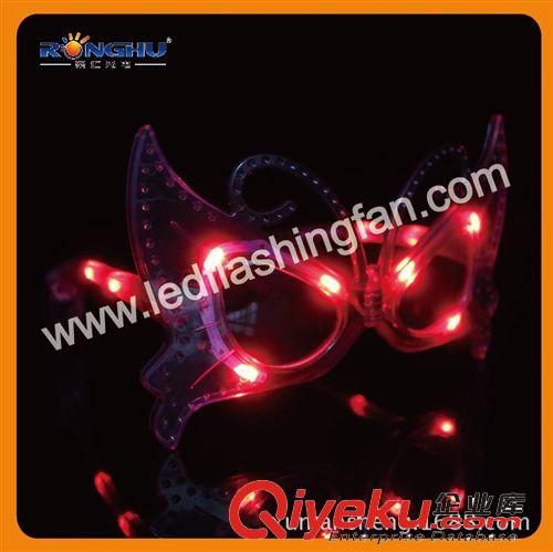供應(yīng)閃光眼鏡 晚會(huì)舞會(huì)派對(duì)裝飾led眼鏡 舞會(huì)眼鏡面具原始圖片2