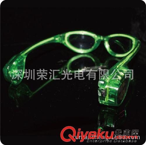 廠家直銷 LED發光眼鏡 晚會發光眼鏡 PARTY眼鏡 造型閃光眼鏡原始圖片3