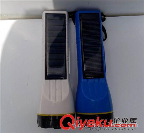 太陽能手電筒 太陽能手電 強光太陽能電筒 電筒原始圖片2