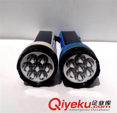 太陽能手電筒 太陽能手電 強光太陽能電筒 電筒原始圖片3