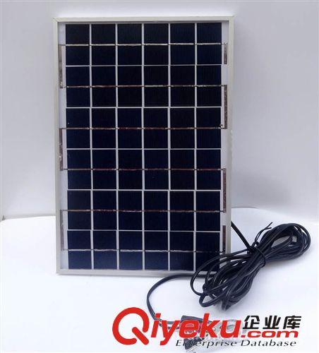 10瓦太陽能板 帶鱷魚夾太陽能電池板原始圖片2