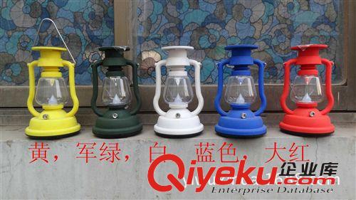 太陽能燈 太陽能馬燈 太陽能應急燈 手搖發電復古馬燈原始圖片3