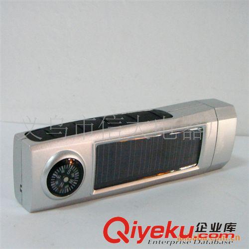 太陽能手電筒   led強光手電 led塑料手電 led手電