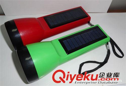 太陽能手電筒，太陽能LED手電筒  超亮度手電筒，太陽能電筒原始圖片2