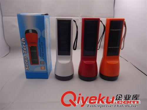 太陽能手電筒 太陽能LED手電筒  超亮度手電筒 太陽能電筒原始圖片2