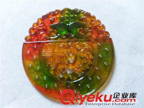 供應水琉璃工藝品  琉璃工藝品擺件 樹脂仿琉璃工藝品原始圖片2