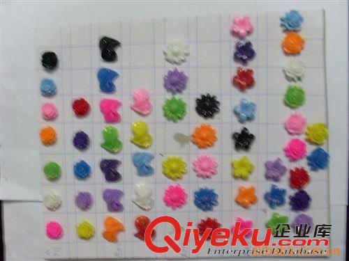 樹脂小花 樹脂飾品配件原始圖片3
