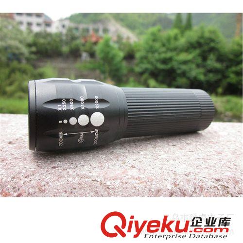 充電遠射三檔可調伸縮自行車前燈專業生產 優質強光手電筒tj原始圖片3