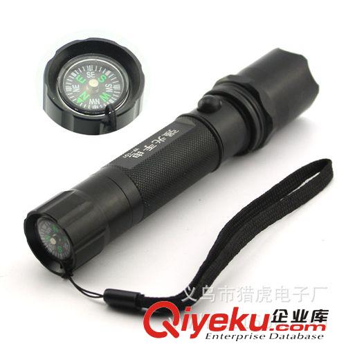 獵虎 LED 充電鋁合金強光手電筒  混批 tj原始圖片2