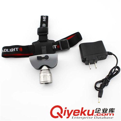 新款獵虎LED CREE 強(qiáng)光頭燈 伸縮變焦 夜騎夜釣戶外 露營(yíng) 可充電原始圖片2