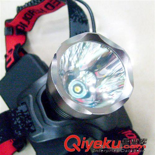zp 頭燈T6鋁合金頭燈強光 CREE 防水防爆 2節18650電池 手電筒原始圖片2