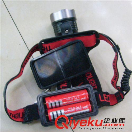 zp 頭燈T6鋁合金頭燈強光 CREE 防水防爆 2節18650電池 手電筒原始圖片3