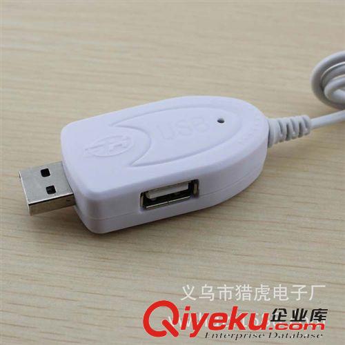 批發(fā)雙USB轉(zhuǎn)換器 輸入輸出 強(qiáng)光鋁電筒 手機(jī)18650 電池充電器原始圖片2