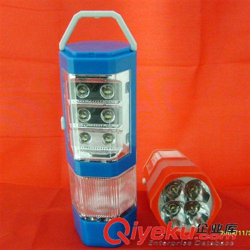 廠家直銷多功能三檔手電筒 應急燈 帳篷燈 警示燈使用三節5號電池原始圖片3