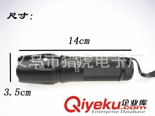 zpXML T6 LED 26650強(qiáng)光手電筒 充電變焦遠(yuǎn)射900流明戶外原始圖片3
