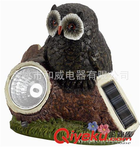 供應貓頭鷹太陽能燈