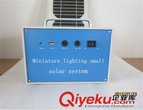 太陽能發電系統12V/5AH 太陽能家用系統 太陽能移動系統原始圖片2