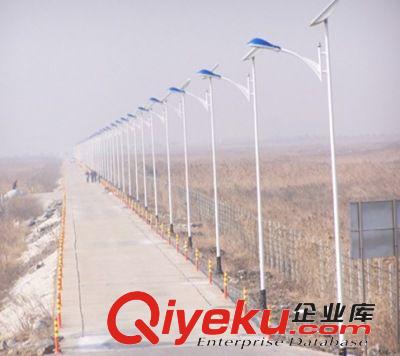 【廠家直銷】6米太陽能路燈 新農村單臂道路燈 30W小區LED路燈原始圖片2