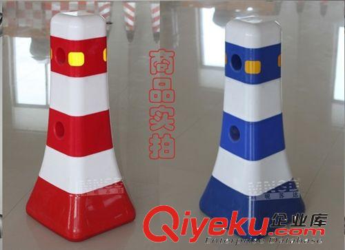 藍(lán)白隔離墩 紅白隔離欄 防撞設(shè)施 城市道路護(hù)欄 道路交通設(shè)施MNSD原始圖片3
