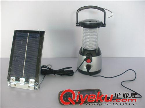 供應太陽能手提燈野營燈 帶收音機 太陽能手機充電器 12顆LED燈原始圖片2