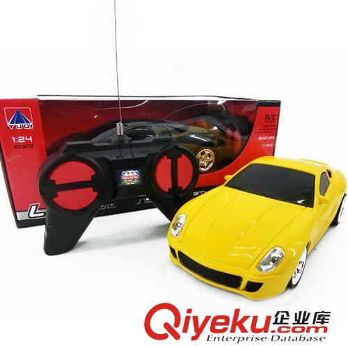 九月份新品 1:24四通遙控車 模型玩具 四款四色遙控賽車遙控小轎車 09747