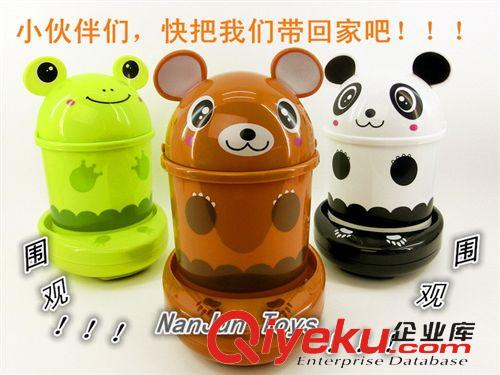 遙控玩具 六一遙控四通三款卡通動物垃圾桶玩具懶人專用 四通遙控車混批