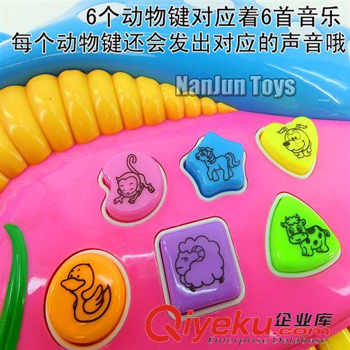 早教益智玩具 蘑菇音樂電子琴 兒童早教益智玩具 寶寶啟蒙電子琴 卡通樂器玩具原始圖片3