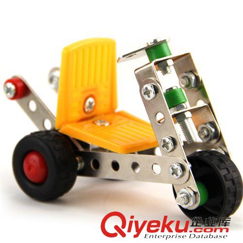 9月份新品上架 2827金屬拼裝益智玩具 拼裝車模初級DIY拼裝玩具金屬拼裝混批89原始圖片2