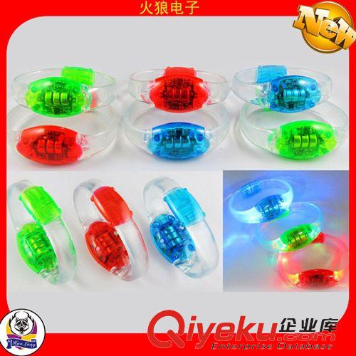 LED發(fā)光遙控/聲控手環(huán)系列 定做發(fā)光手環(huán)|酒吧禮品手環(huán)|夜場互動發(fā)光手環(huán)生產廠家原始圖片2