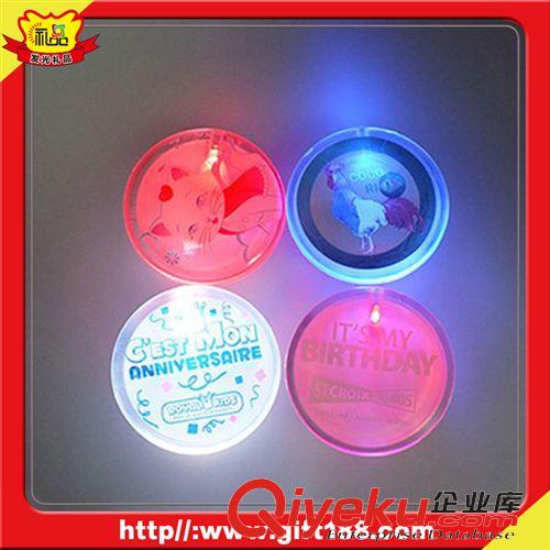 發(fā)光胸章 情人節(jié)表白{zj0}禮品禮物 led發(fā)光胸章 led可帶印刷圖案logo胸牌原始圖片2