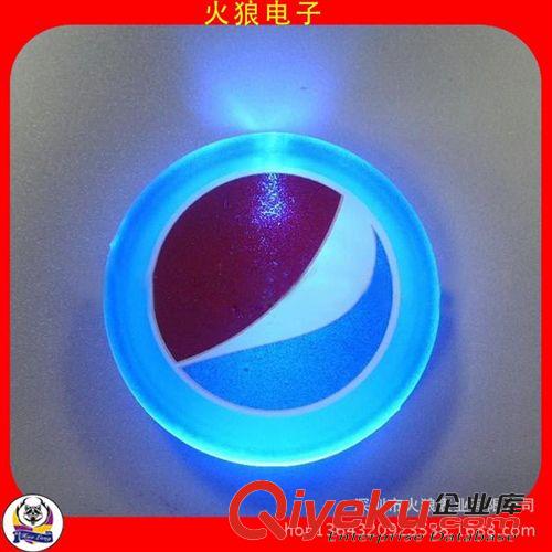 發光胸章 情人節浪漫禮品 LED發光胸牌 led聲控發光胸牌