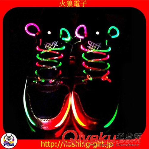 LED戶外用品 沃爾沃汽車公司促銷發光禮品：LED發光鞋帶 LED透明帶