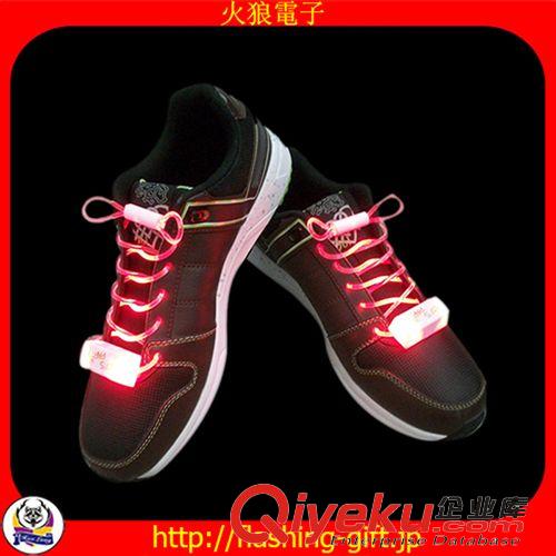 LED戶外用品 深圳金威啤酒促銷用：LED閃光透明鞋帶 LED閃亮鞋帶原始圖片2