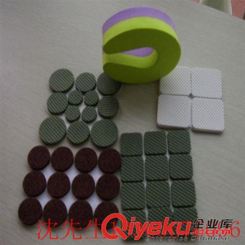橡膠腳墊 黑白EVA橡膠腳墊，圓形自粘3M橡膠膠墊原始圖片3
