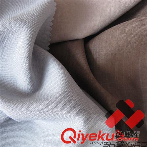 工作服面料 全滌 竹節仿麻布 米通格 白紋絲平紋呢 2014新品