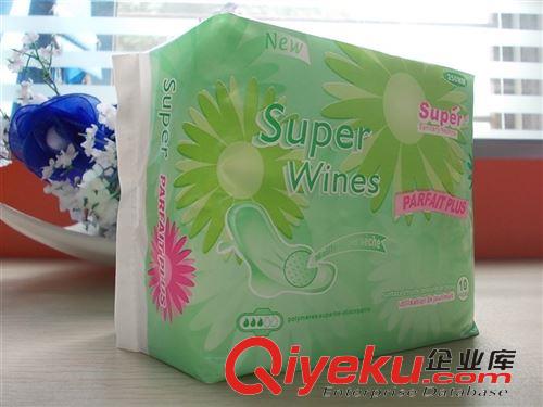 外貿(mào)衛(wèi)生巾 super wines衛(wèi)生巾/衛(wèi)生巾批發(fā)  出口非洲中東外貿(mào)品牌衛(wèi)生巾