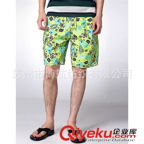 桃皮絨面料系列 沙灘褲面料 桃皮絨印花 桃皮絨面料