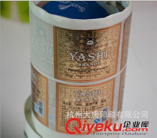 不干胶标签印刷(行业分类) 厂家定做特种酒标，进口红酒标签，水纹纸酒标，凹凸纹红酒标