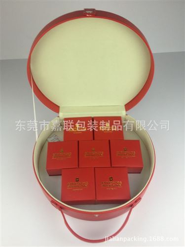 東莞塑膠手表盒|塑膠手表盒工廠 翻蓋zp8支裝手表盒 橙色鱷魚(yú)紋二層牛皮裝8支手表收納盒訂做