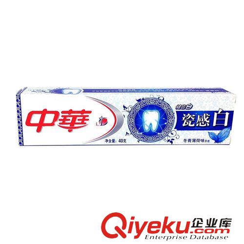 牙膏系列 中華 瓷感白冬青薄荷味 持久清新 140g原始圖片2