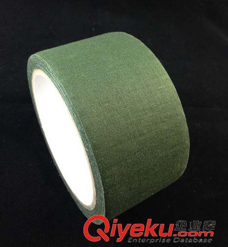 布基膠帶 綠色迷彩布基膠帶 5CM*10m 棉布基材 耐高溫原始圖片3