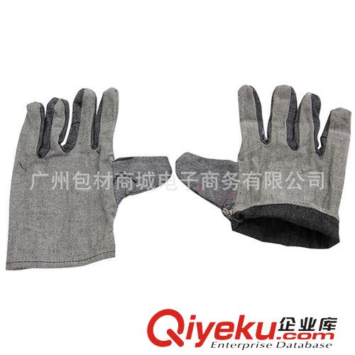 勞保/家居用品 加厚牛仔布加厚手套（密針）耐高溫 防燙手 隔熱勞保工作手套批發