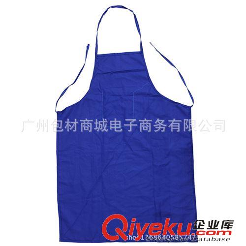 勞保/家居用品 供應純棉藍布圍裙/大方 實用 簡約掛脖式圍裙批發/廚房工作圍裙