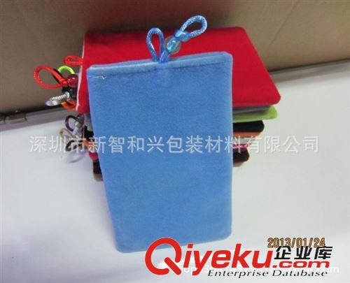 熱銷產(chǎn)品 批發(fā) 各尺寸絨布袋 雙層絨手機布袋原始圖片2