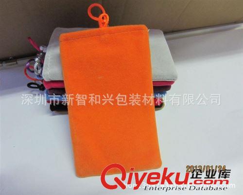 熱銷產(chǎn)品 批發(fā) 各尺寸絨布袋 雙層絨手機布袋原始圖片3