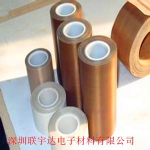 屏蔽材料，絕緣材料 深圳廠家直銷特氟龍高溫膠帶，耐高溫260度，用于冰箱，空調(diào)汽車原始圖片2