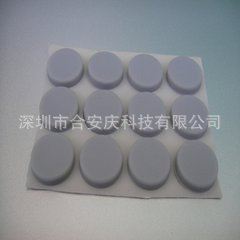 膠墊 廠家低價供應灰色硅膠墊，背膠硅膠墊圈沖型【免費拿樣】