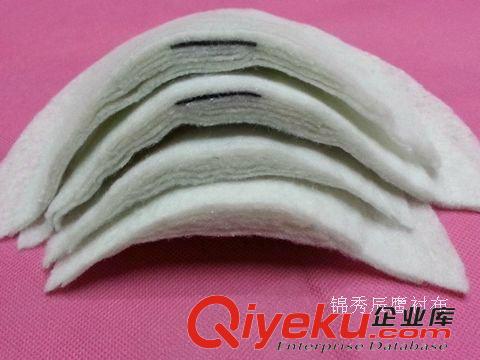 墊肩 男女西裝夾克墊肩棉肩時裝墊肩白色紡織輔料批發廠家直供DIY襯墊原始圖片3