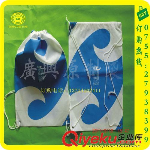 滌綸袋 廣興10年廠家供應(yīng)純色時尚優(yōu)質(zhì)低廉190t尼龍布袋210t滌綸束口袋原始圖片3
