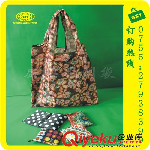 尼龍布袋 廠家供應(yīng)：外貿(mào)手提環(huán)保210D尼龍布袋 日本420DPU折疊尼龍布袋